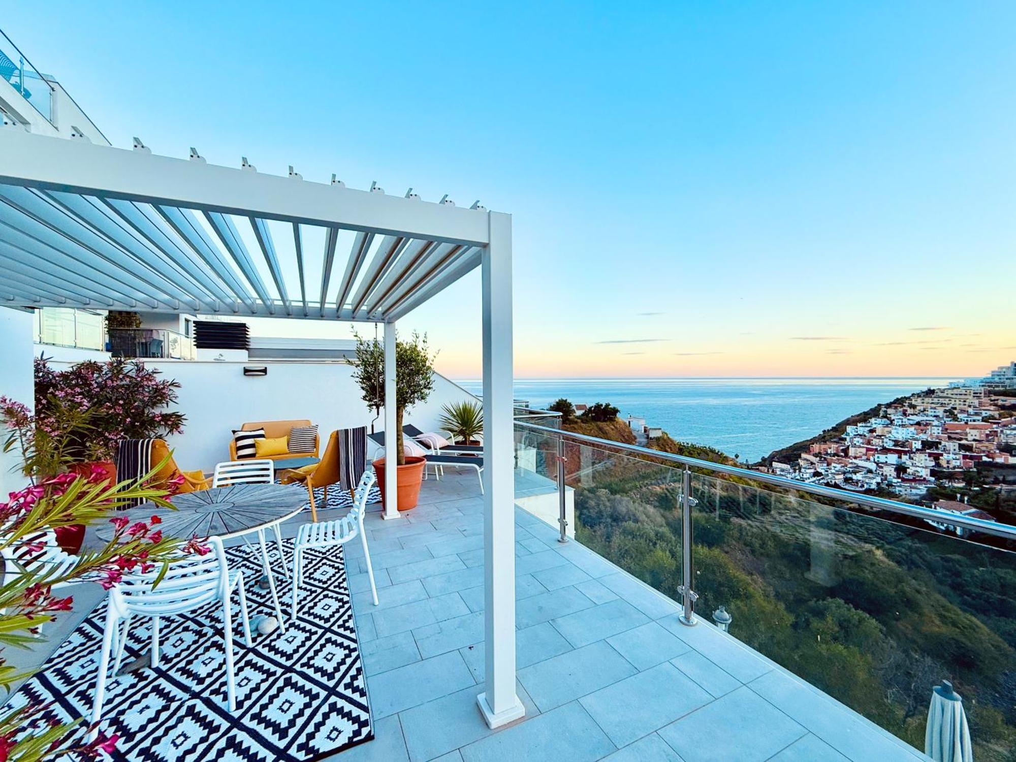 Penthouse Balcon Del Mar 121 Casasol Apartment Нерха Екстериор снимка