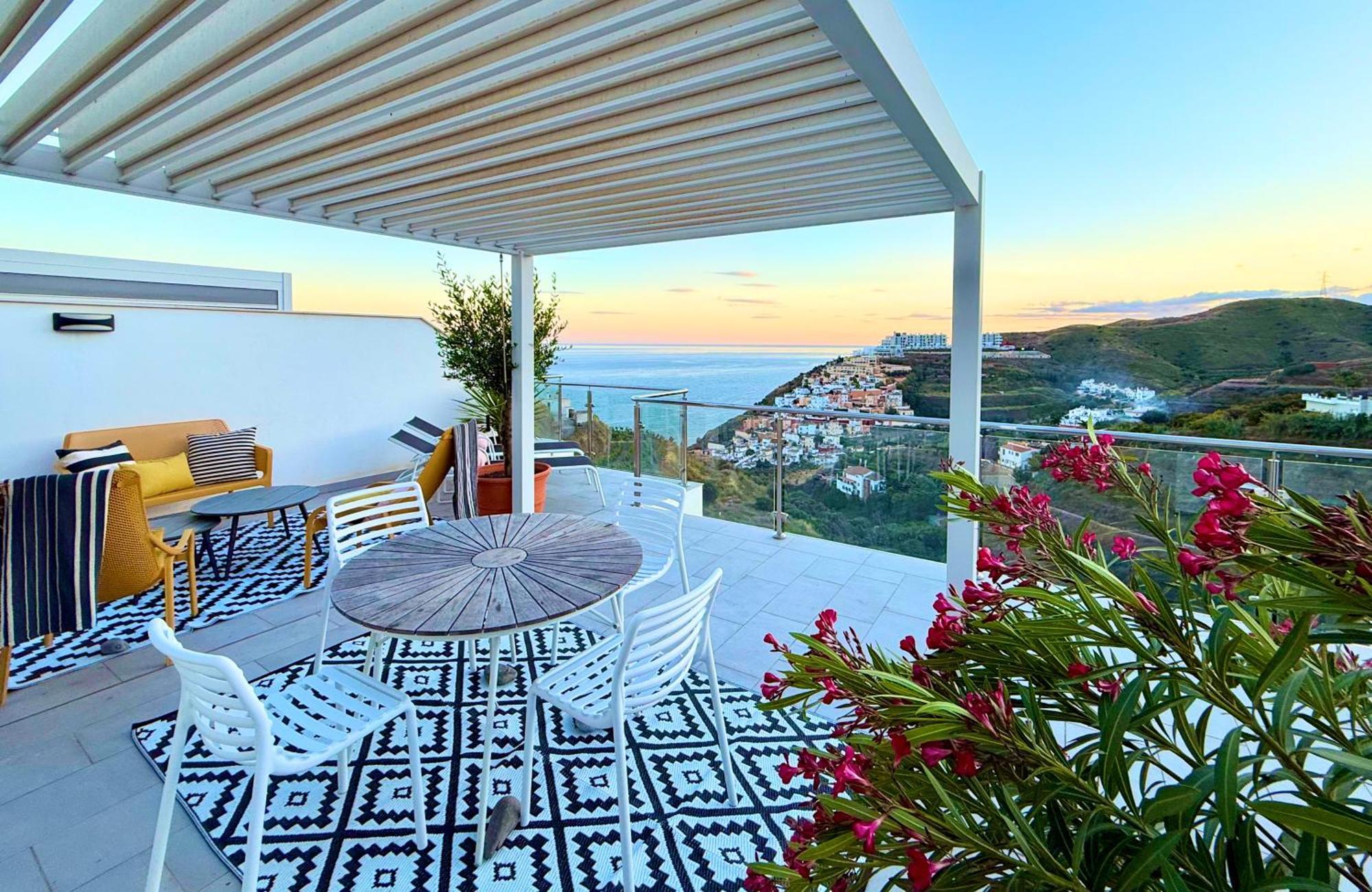 Penthouse Balcon Del Mar 121 Casasol Apartment Нерха Екстериор снимка