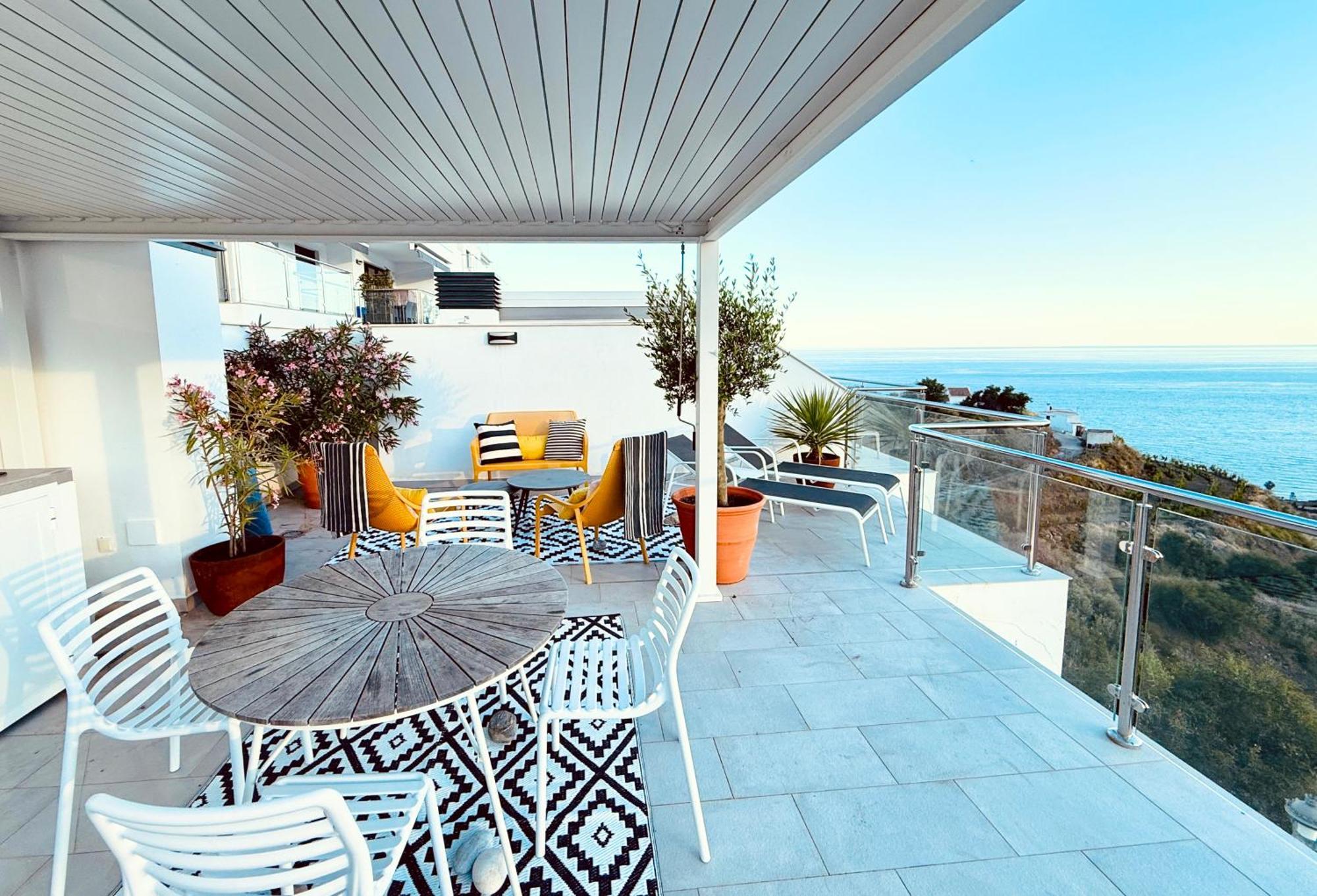 Penthouse Balcon Del Mar 121 Casasol Apartment Нерха Екстериор снимка